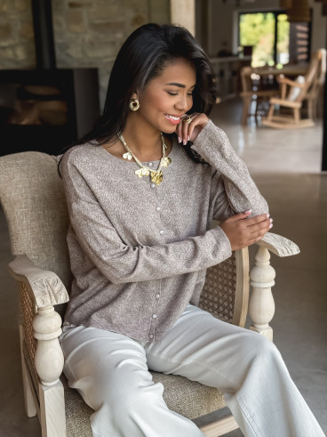 Gilet Lauranne - Taupe