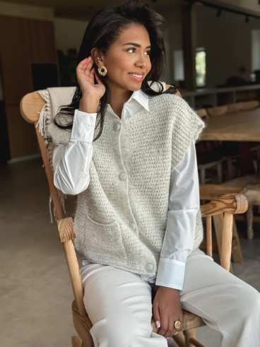 Gilet Silvie - Beige
