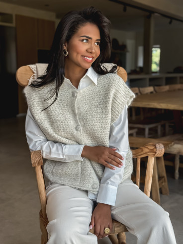 Gilet Silvie - Beige