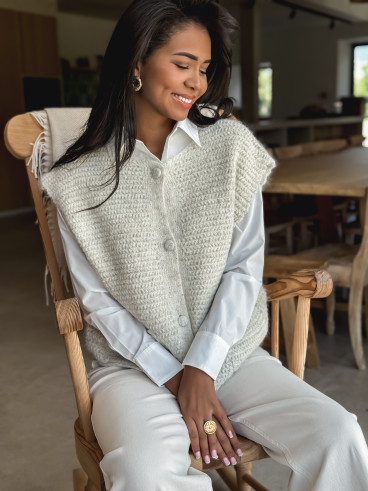 Gilet Silvie - Beige