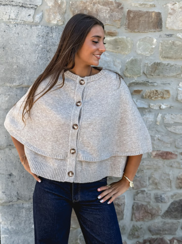 Gilet Nyra - Taupe