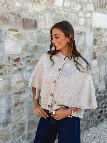 Gilet Nyra - Taupe