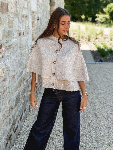 Gilet Nyra - Taupe