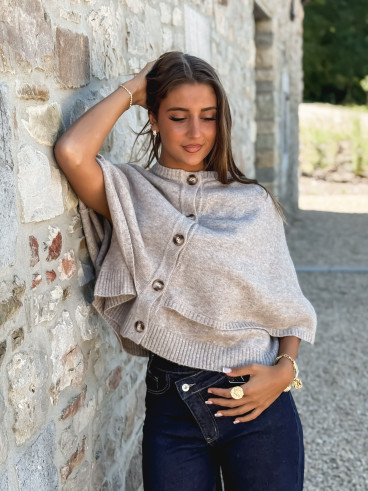 Gilet Nyra - Taupe