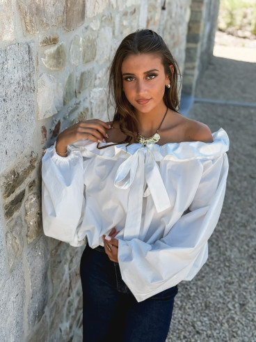Blouse Blandine - Blanc