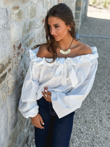 Blouse Blandine - Blanc