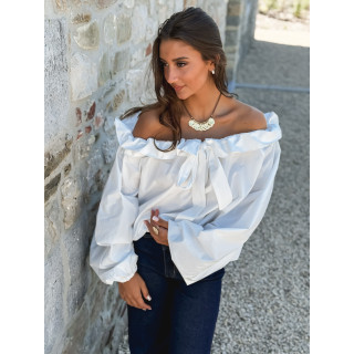 Blouse Blandine - Blanc