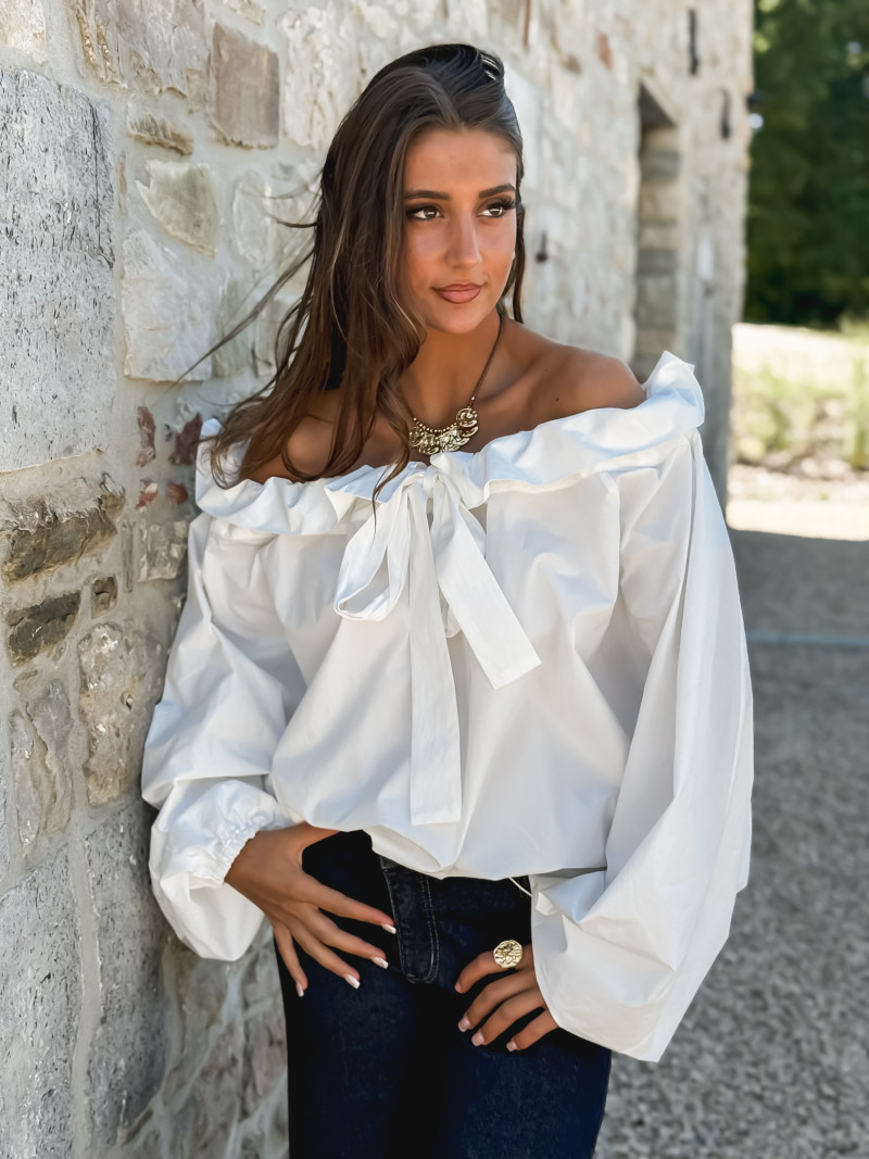 Blouse Blandine - Blanc