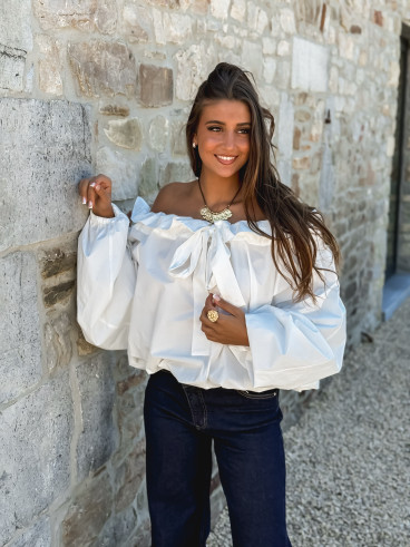 Blouse Blandine - Blanc