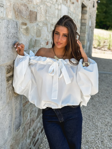 Blouse Blandine - Blanc