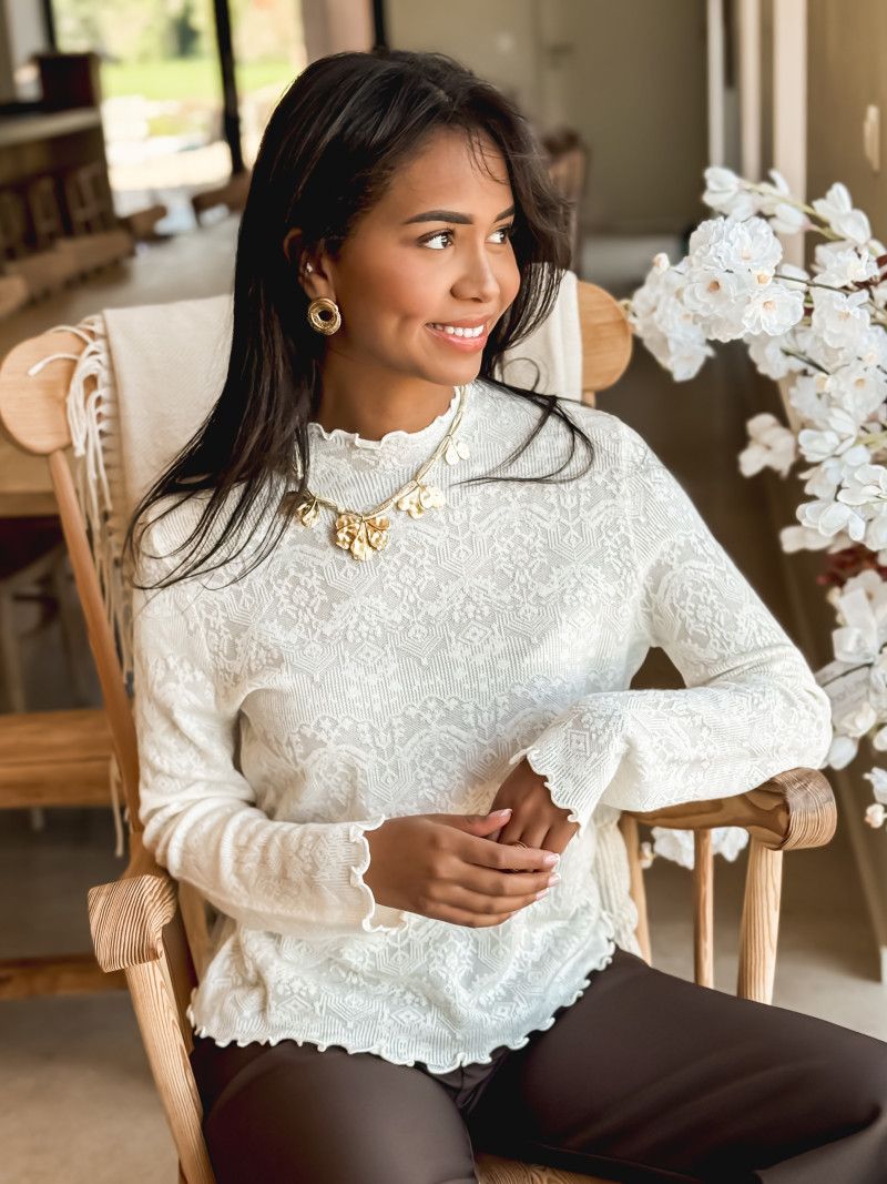 Blouse Magalie - Ecru