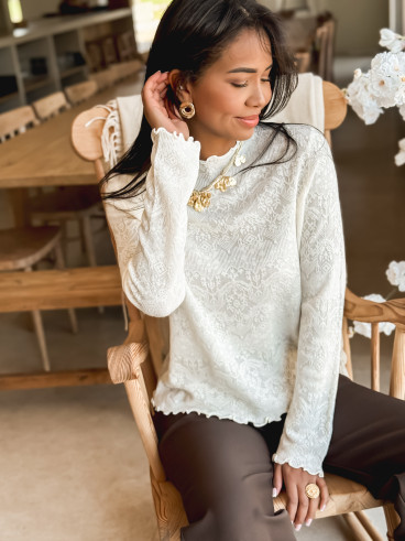 Blouse Magalie - Ecru