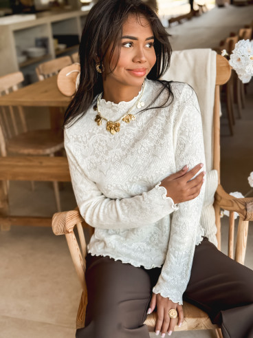 Blouse Magalie - Ecru