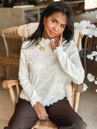 Blouse Magalie - Ecru