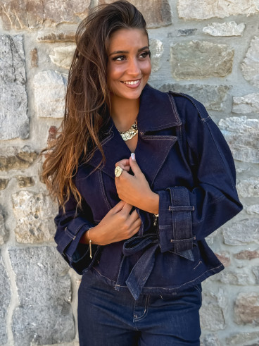 Veste Olia - Bleu Foncé