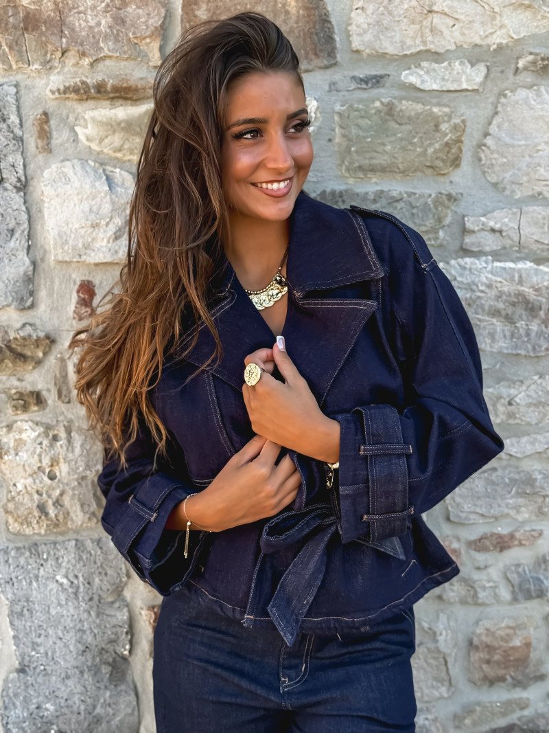 Veste Olia - Bleu Foncé