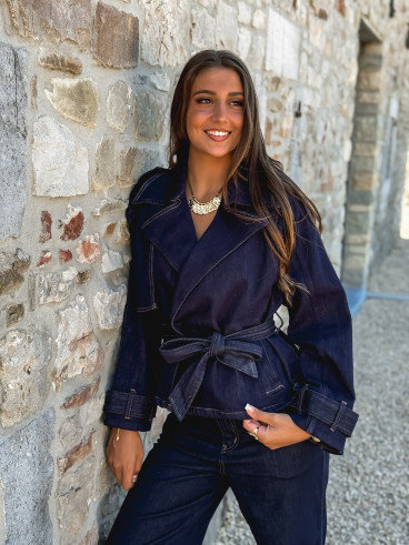Veste Olia - Bleu Foncé