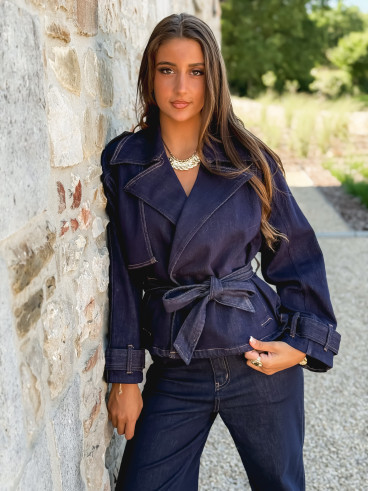 Veste Olia - Bleu Foncé