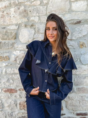 Chemise Olia - Bleu Foncé