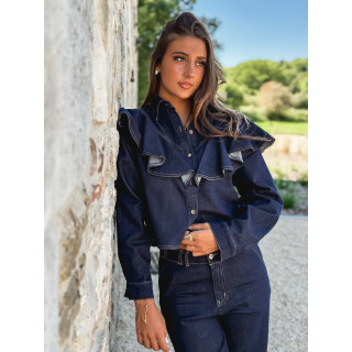 Chemise Olia - Bleu Foncé