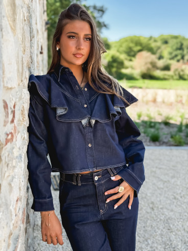 Chemise Olia - Bleu Foncé
