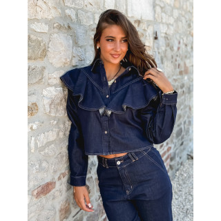 Chemise Olia - Bleu Foncé