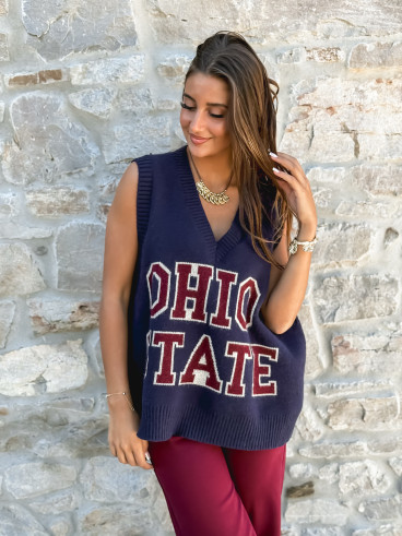 Pull Ohio - Bleu marine