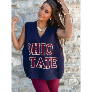 Pull Ohio - Bleu marine