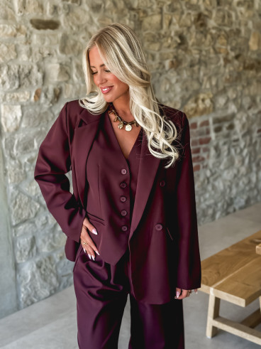 Blazer Dalila - Bordeaux