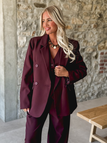 Blazer Dalila - Bordeaux