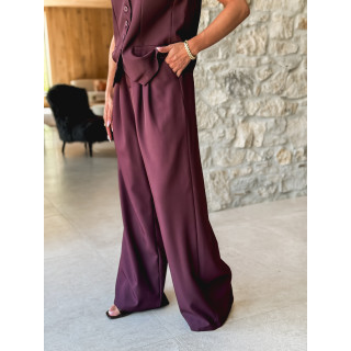 Pantalon Dalila - Bordeaux