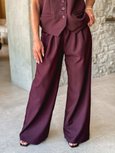 Pantalon Dalila - Bordeaux