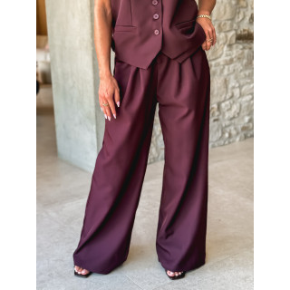 Pantalon Dalila - Bordeaux