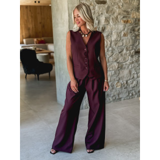 Pantalon Dalila - Bordeaux