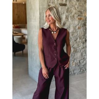 Pantalon Dalila - Bordeaux