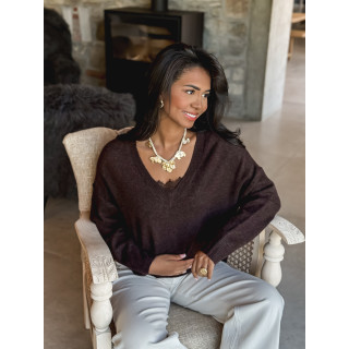 Pull Hanna - Chocolat
