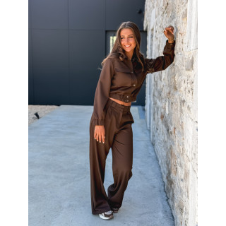 Veste Pandora - Chocolat