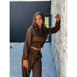 Veste Pandora - Chocolat