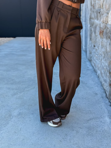 Pantalon Pandora - Chocolat