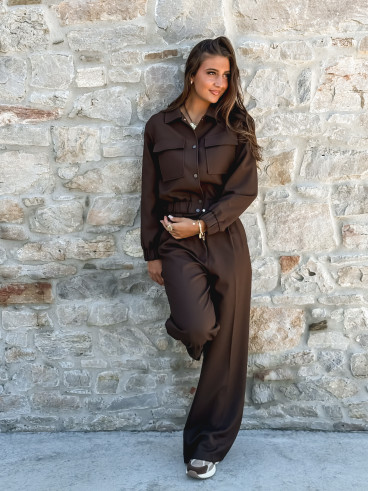 Pantalon Pandora - Chocolat