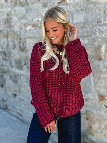 Pull Keylie - Bordeaux