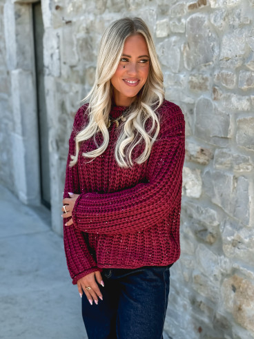Pull Keylie - Bordeaux
