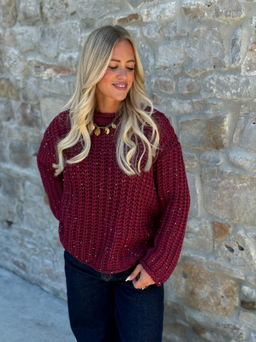 Pull Keylie - Bordeaux