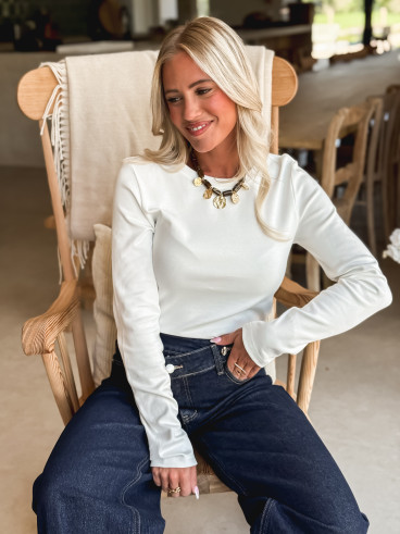 Blouse Celenya - Blanc