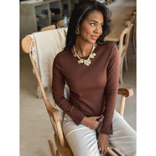 Blouse Celenya - Chocolat