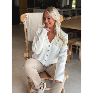 Gilet Larah - Blanc
