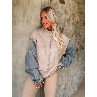 Gilet Kira - Taupe