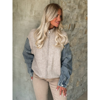 Gilet Kira - Taupe