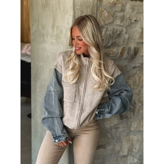 Gilet Kira - Taupe