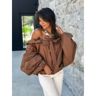 Blouse Blandine - Chocolat